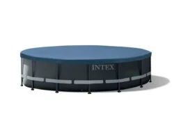 Intex 16ft X 48" Ultra XTR Frame Pool Set With Filter Pump - Round - Collection Only -Swimming Pool Supplies 26326 debris cover