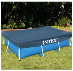 Intex 28037 4m X 2m Debris Cover For Frame Pool - Rectangular -Swimming Pool Supplies 28037 pool debris cover 2