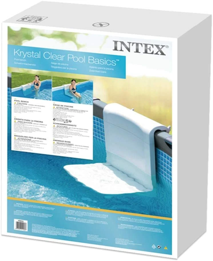 Intex Pool Foldable Seat Bench 6 Intex Pool Foldable Seat Bench - Image 6
