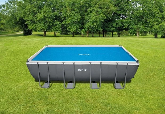 Intex Solar Cover For 18ft X 9ft (5.49 X 2.74m) Frame Pools - 28016 - Rectangular - 160 Micron 2 Intex Solar Cover For 18ft X 9ft (5.49 X 2.74m) Frame Pools - 28016 - Rectangular - 160 Micron - Image 2