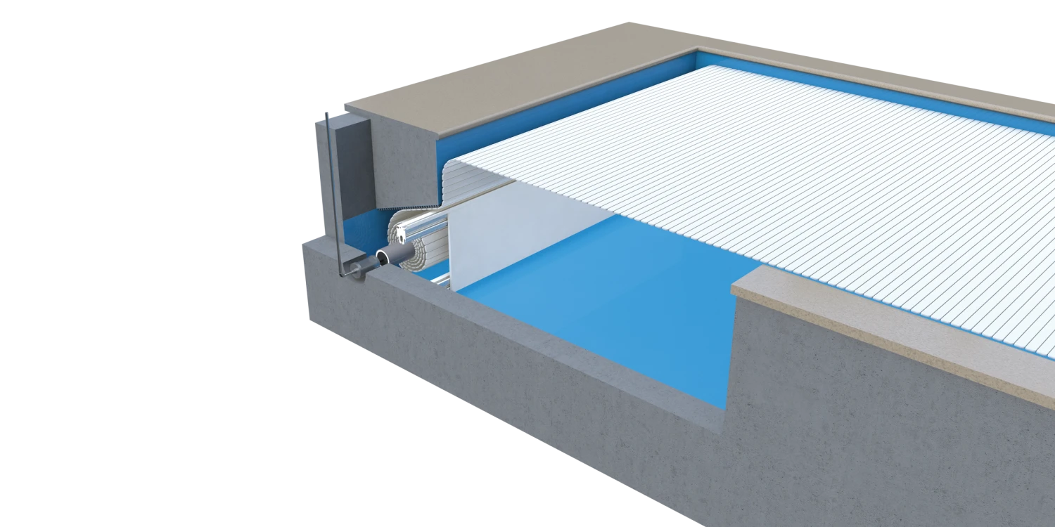 Del RollFit Slatted Cover - POA 1 Del RollFit Slatted Cover - POA