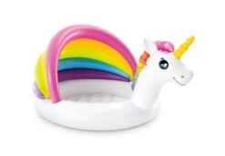 Intex 57113 4ft X 3ft X 2ft Inflatable Unicorn Baby PoolRound (1 - 3 Years) -Swimming Pool Supplies 57113 main