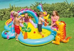Intex Inflatable Dinoland Play Center (3+ Years) -Swimming Pool Supplies 57135 dinoland playcenter 3