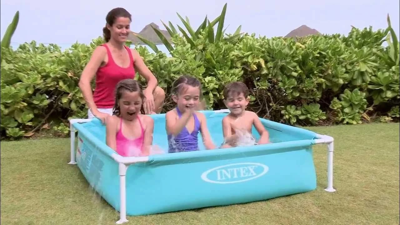 Intex 57173 4ft X 4ft X 12" Mini Frame Pool (2+ Years) 2 Intex 57173 4ft X 4ft X 12" Mini Frame Pool (2+ Years) - Image 2