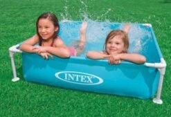 Intex 57173 4ft X 4ft X 12" Mini Frame Pool (2+ Years) 5 Intex 57173 4ft X 4ft X 12" Mini Frame Pool (2+ Years) -Swimming Pool Supplies 57173np mini frame pool 2