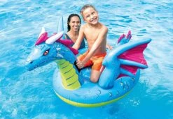 Intex Pool Float | Inflatable Dragon Ride-On (3+ Years) -Swimming Pool Supplies 57563 2