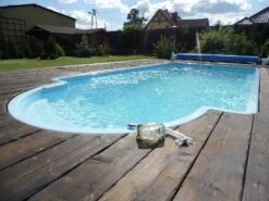 Fibreglass Pool Manhattan 27'6" X 10'6" Complete Kit (Pastel Colour) -Swimming Pool Supplies 7012292p manhattan fibreglass pool use gallery