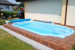 Fibreglass Pool Soho 25'3" X 10'6" Complete Kit (Pastel Colour) -Swimming Pool Supplies 7012293p soho fibreglass pool use gallery
