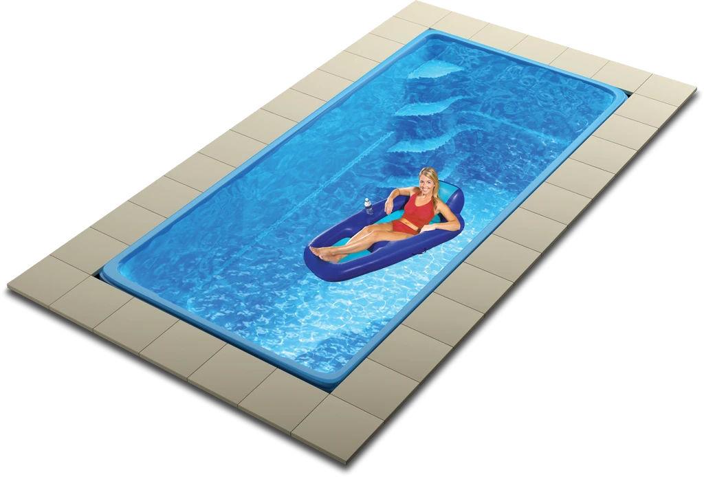 Fibreglass Pool Montecito 24'11" X 10' Complete Kit (Pastel Colour) 3 Fibreglass Pool Montecito 24'11" X 10' Complete Kit (Pastel Colour) - Image 3