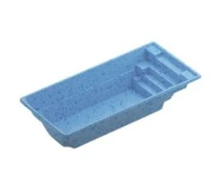 Fibreglass Pool Aspen 24'7" X 10'4" Complete Kit (Metallic Finish)