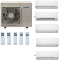 Daikin 5MXM90A Outdoor Unit - 5 Indoor Units