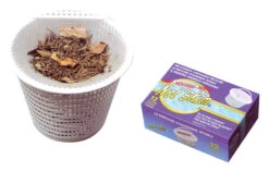 Skimmer Baskets To Fit Above Ground And Inground Skimmers. Netskim Fine Mesh Basket Nets.