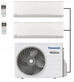 Panasonic CU-2Z41TBE Outdoor Unit - 2 Indoor Units