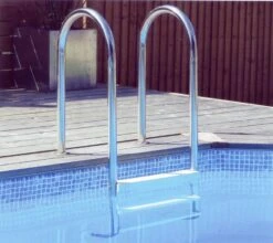 Off Deck Pool Ladder For Wooden Pools