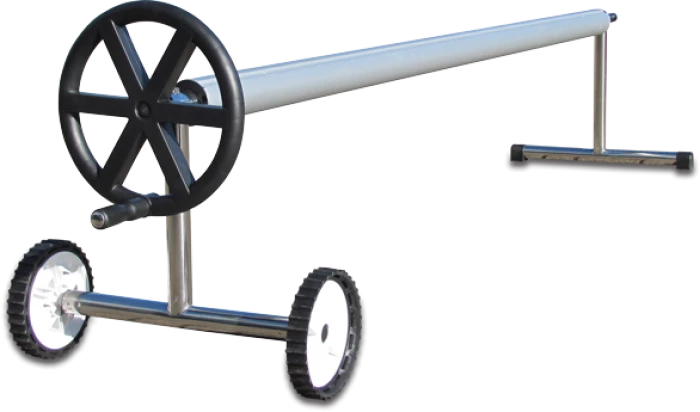 Deluxe Pool Solar Cover Roller (Inground - Roll Away) 1 Deluxe Pool Solar Cover Roller (Inground - Roll Away)