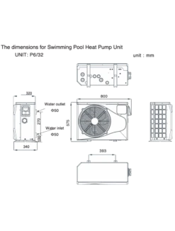 Hydro-Pro Pool Heat Pump Type P6/32 5.81kW| COLLECTION ONLY 5 Hydro-Pro Pool Heat Pump Type P6/32 5.81kW| COLLECTION ONLY -Swimming Pool Supplies dimensionsscreenshot 2020 09 11 at 22.46.33 1