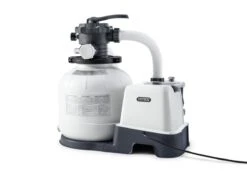 Intex 26680 Pool Saltwater Sanitisation System (15,000 Gal / 56,800 L) And Sand Filter Pump (2,650 Gal/h)