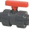 Mega Ball Valve With Double Union PVC-U 50 Mm - Type Safe 600 (with Secure Ball)