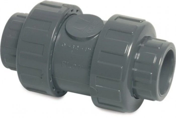 Non Return Valve, Spring Loaded PVC-U 50mm, Type Mega 5000