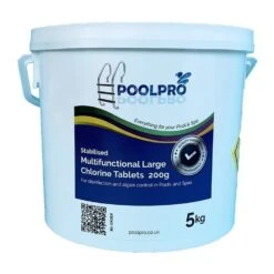 Pool Multifunctional Chlorine Tablets 200g (5 Kg)